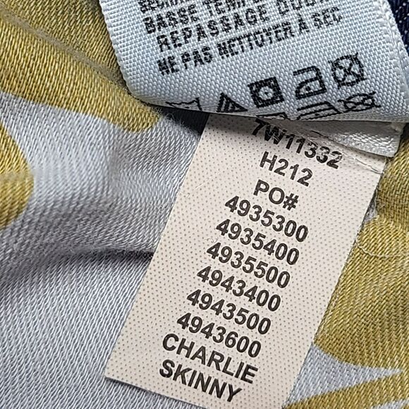 Lucky Brand Jeans Womens 14 Charlie Capri Skinny Ankle Zipper Denim Pants - Picture 8 of 11